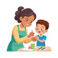 Spielend aufräumen: Methoden, wie man Kinder in Haushaltsaufgaben einbezieht